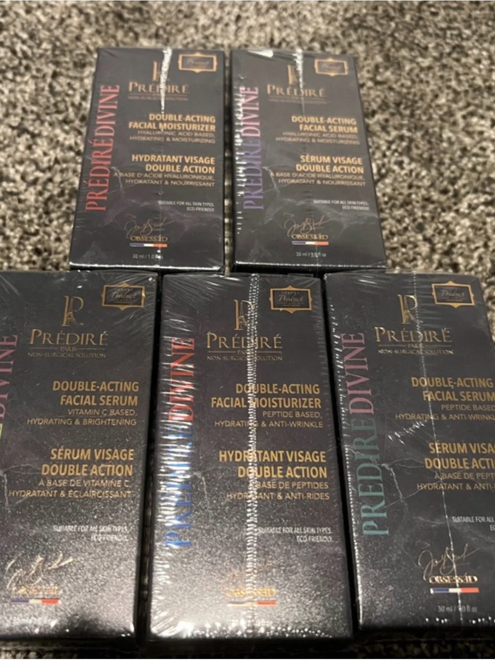 PP Complete Line of Poly-Peptide Anti-Aging Facial Serums ~Retail $2000